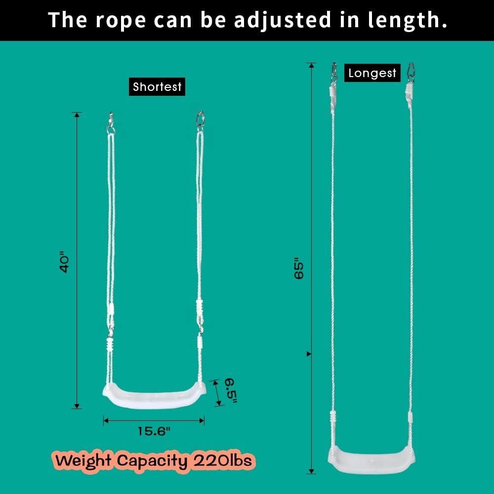 Columpio LED ajustable OMNISAFE para niños 3 años+