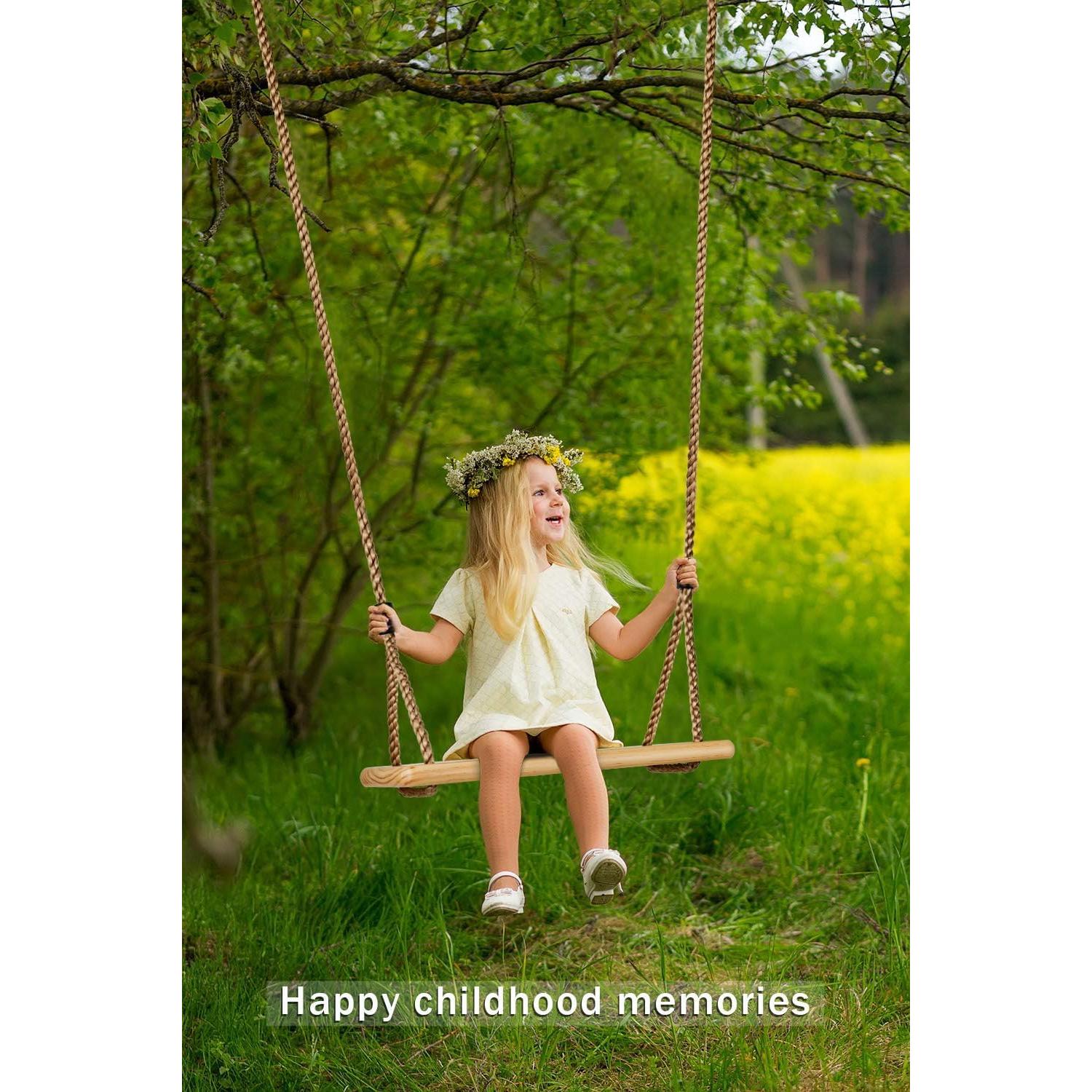 Columpio de Madera SimpleArt 43.9x19.6cm para Niños