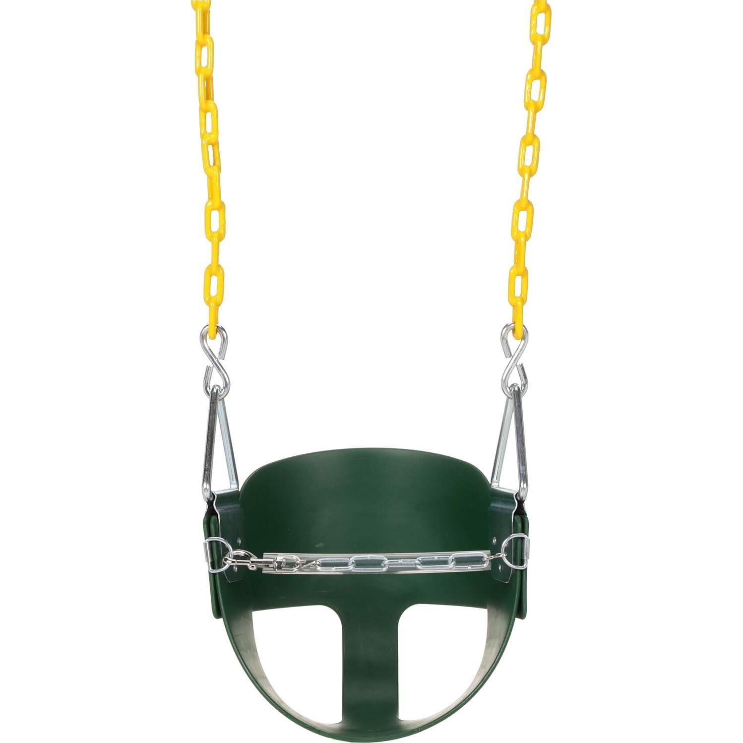 Columpio para Niños Pequeños Eastern Jungle Gym con Respaldo Alto