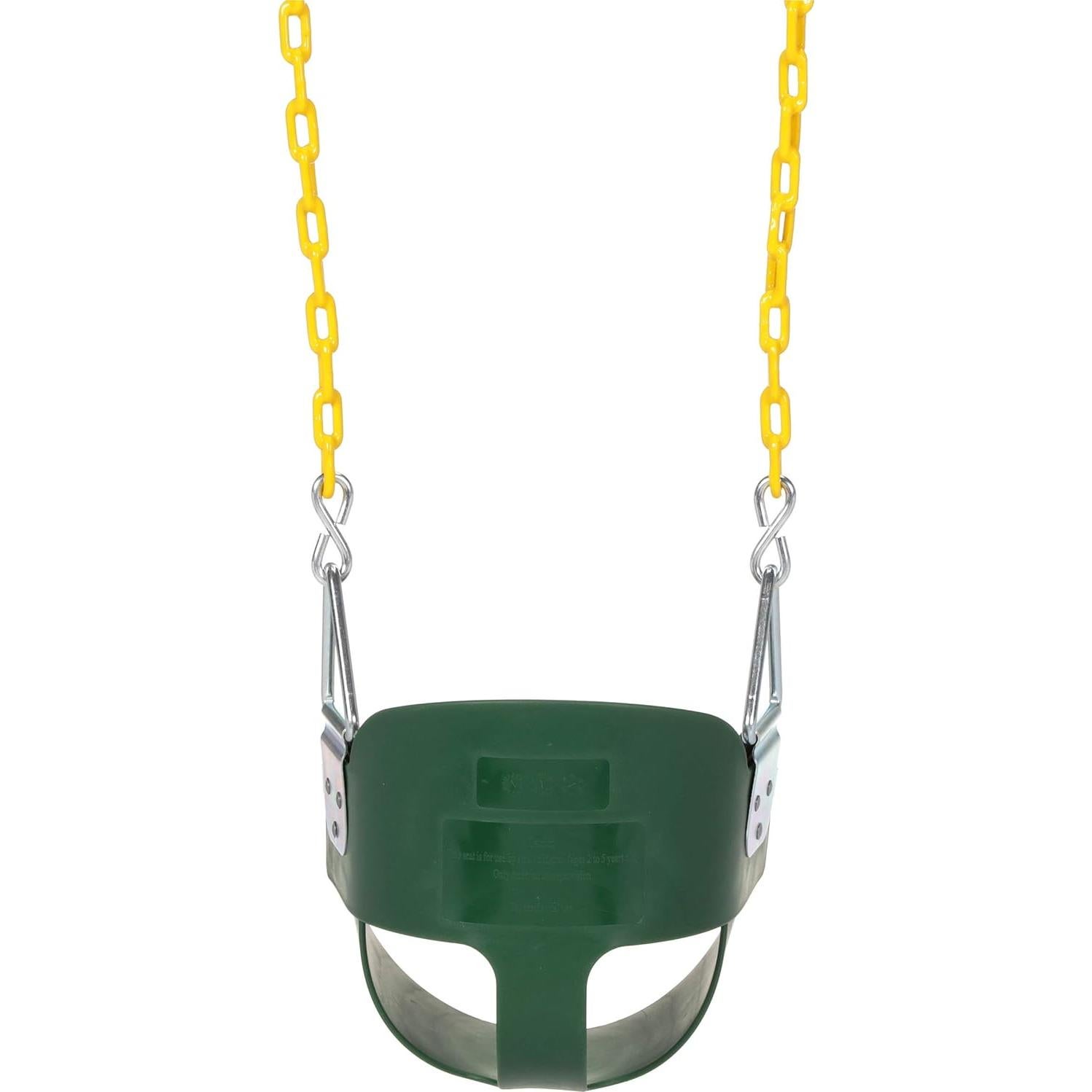 Columpio para Niños Pequeños Eastern Jungle Gym con Respaldo Alto