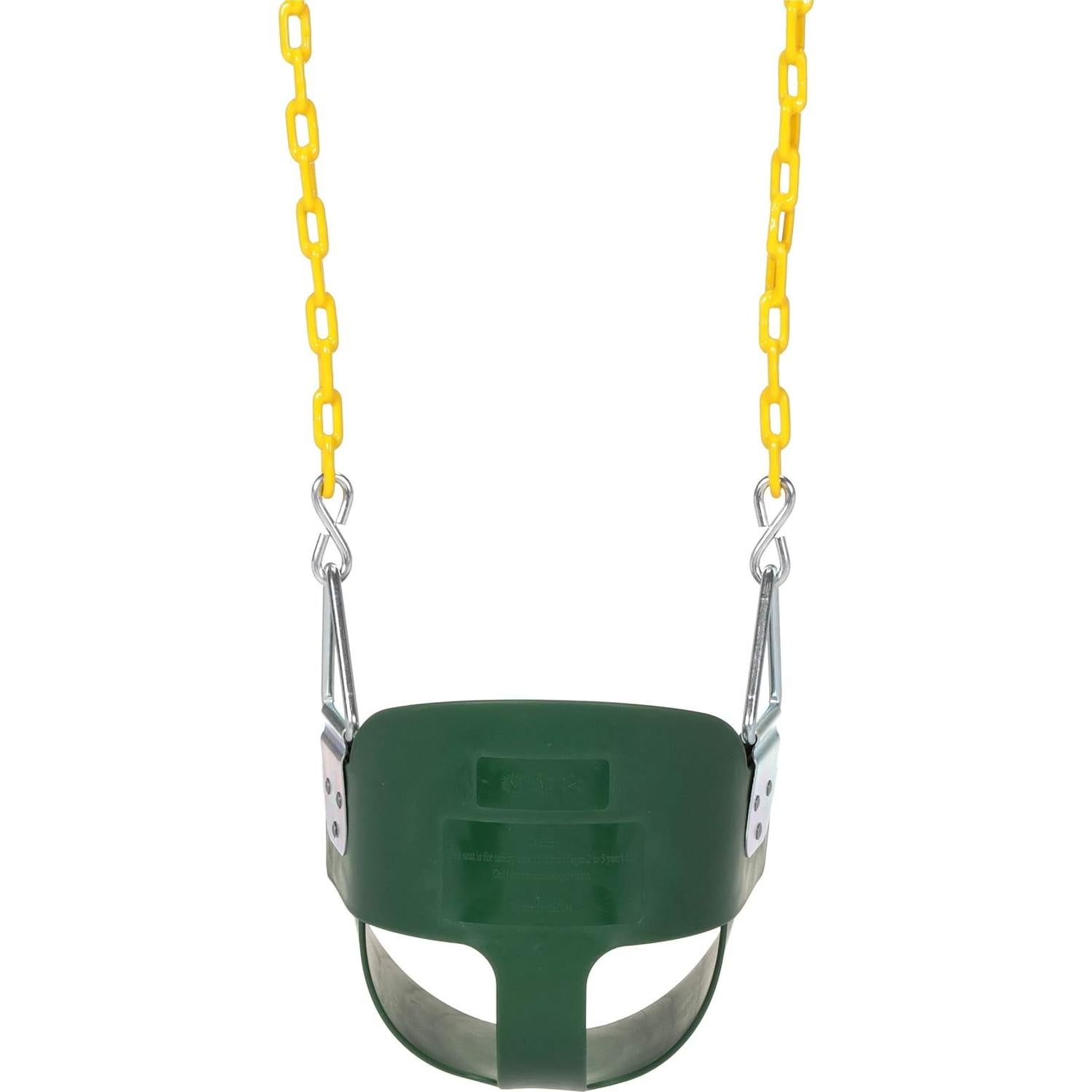 Columpio para Niños Pequeños Eastern Jungle Gym con Respaldo Alto
