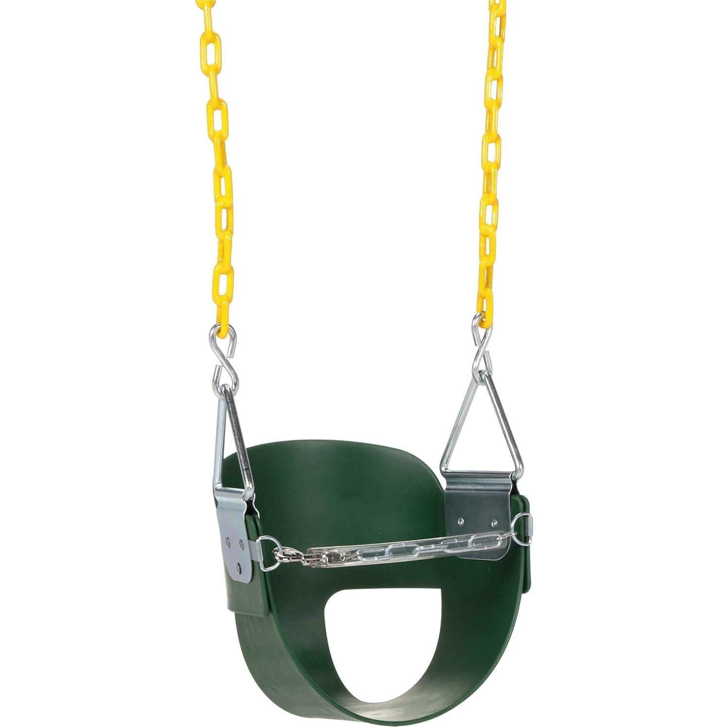 Columpio para Niños Pequeños Eastern Jungle Gym con Respaldo Alto