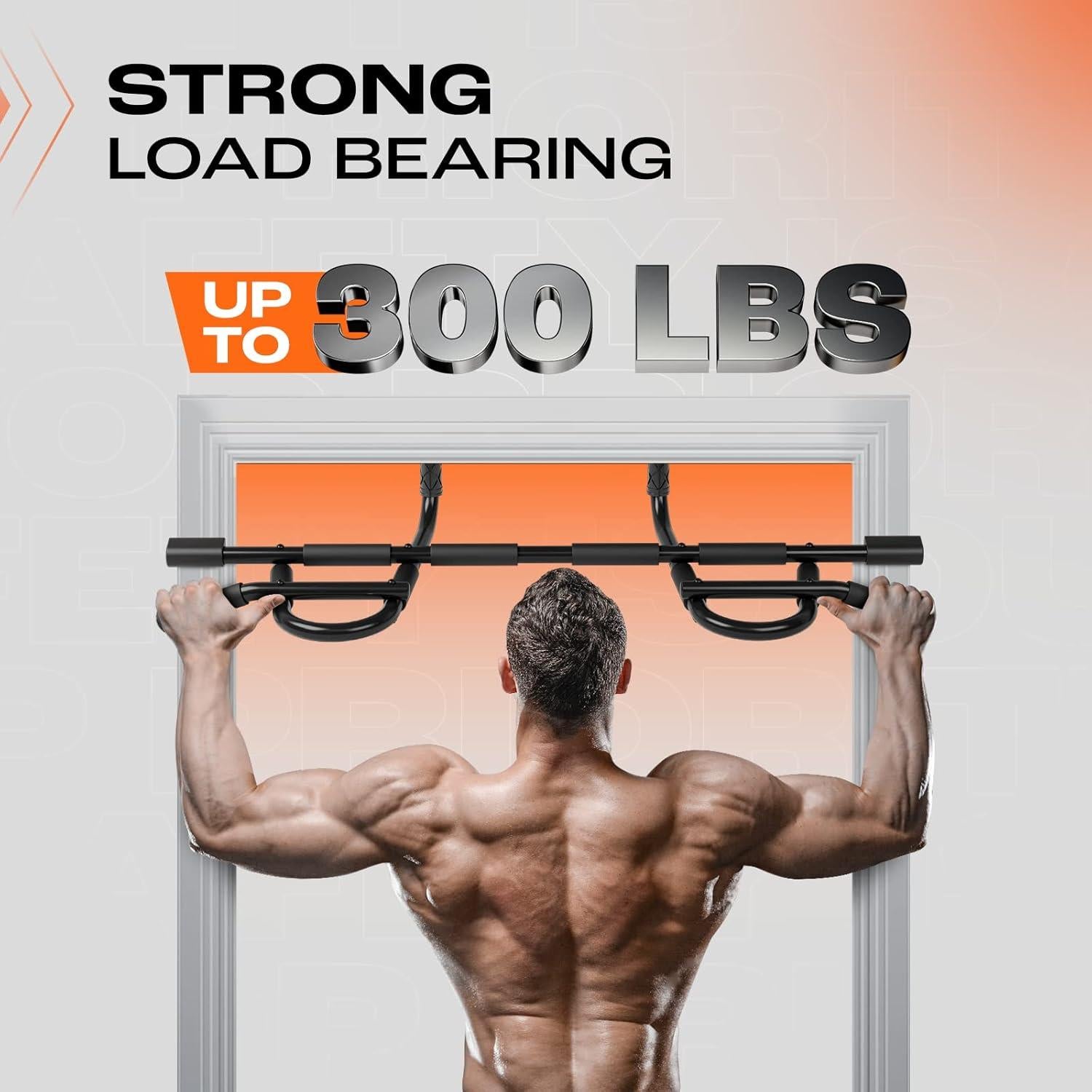 Barra de Dominadas Yes4All Multiagarre 136 kg Acero Inoxidable