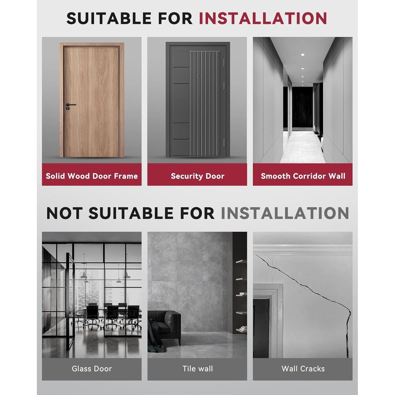 Barra de Dominadas HAPBEAR Ajustable para Marco de Puerta