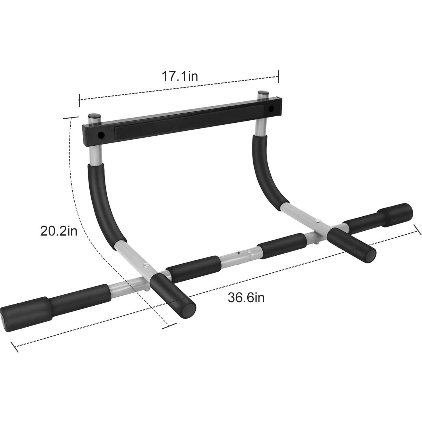 Barra de Dominadas Ajustable MOMODA - Acero Alta Resistencia 200kg