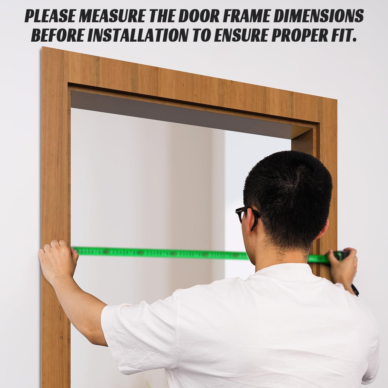 Barra de Dominadas Sportneer PUB-03 Ajustable 200 kg Negra