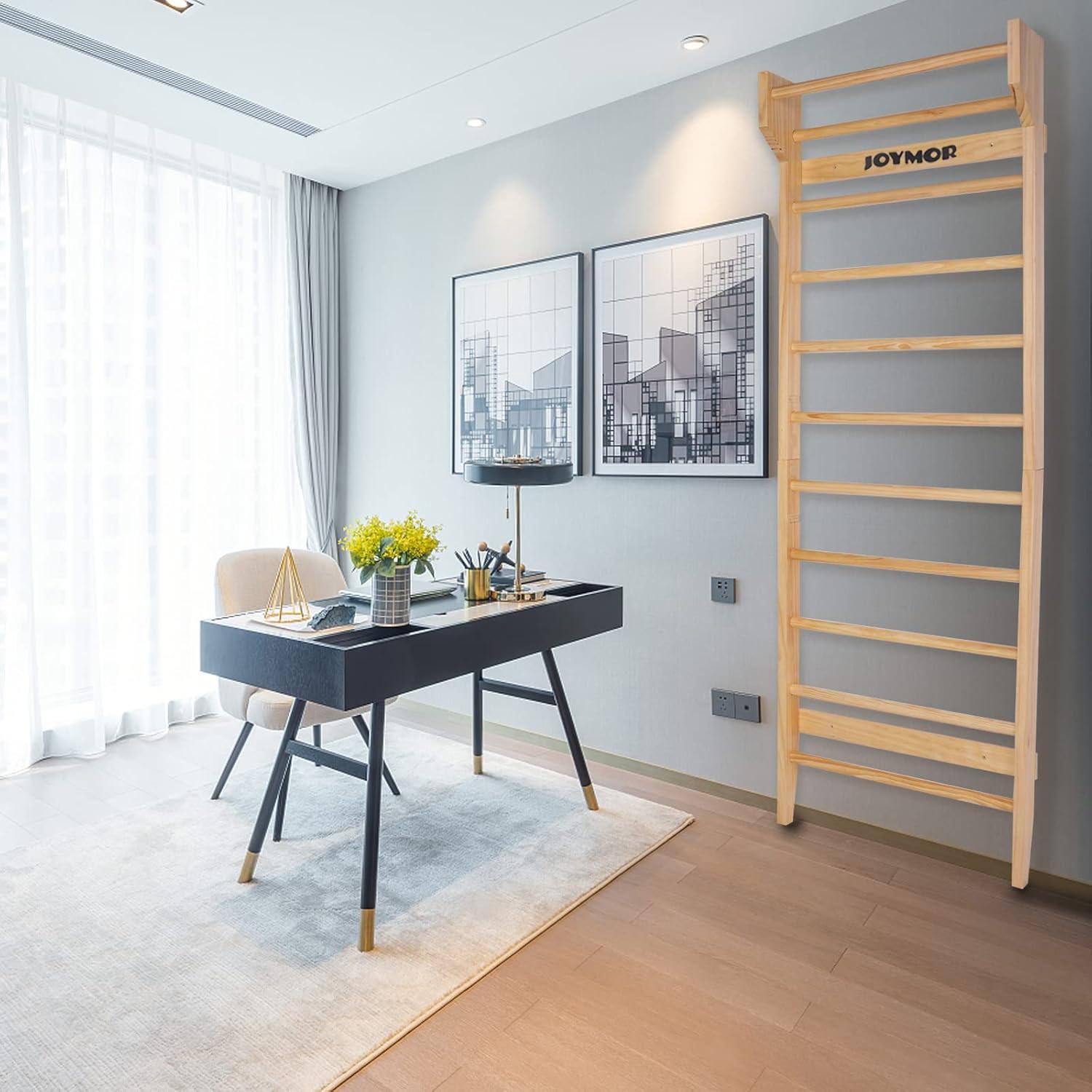 Escalera Sueca de Madera JOYMOR para Ejercicios en Casa