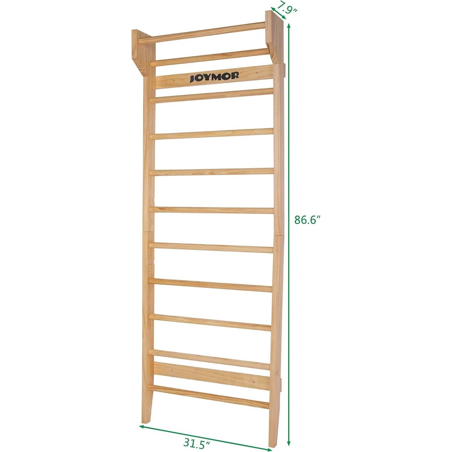 Escalera Sueca de Madera JOYMOR para Ejercicios en Casa