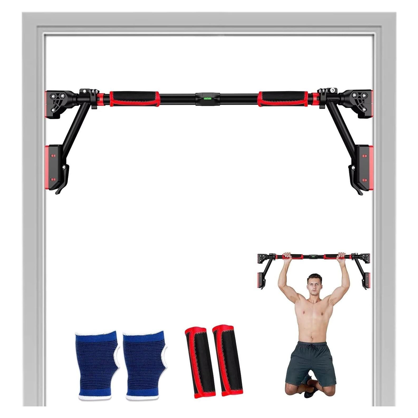 Barra de Dominadas Iwondgym Ajustable 400 kg Sin Tornillos