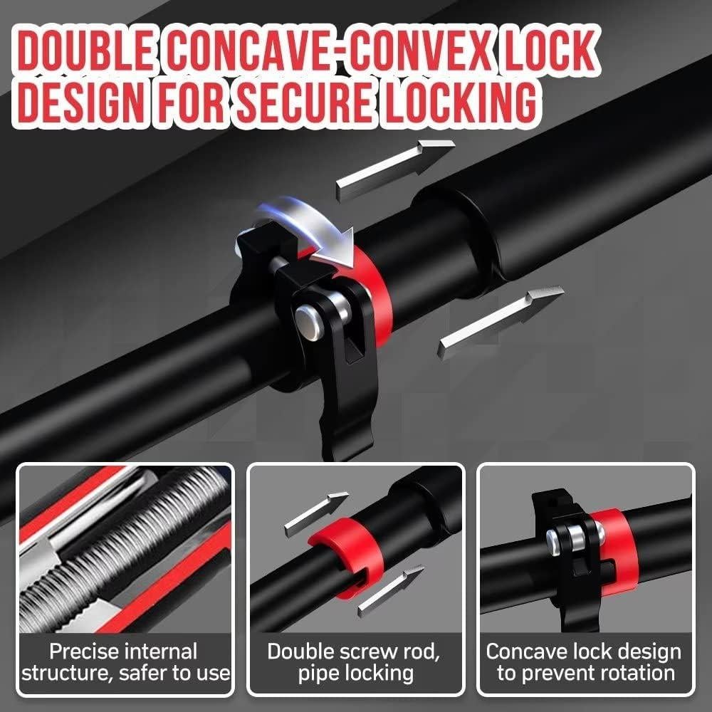 Barra de Dominadas Iwondgym Ajustable 400 kg Sin Tornillos