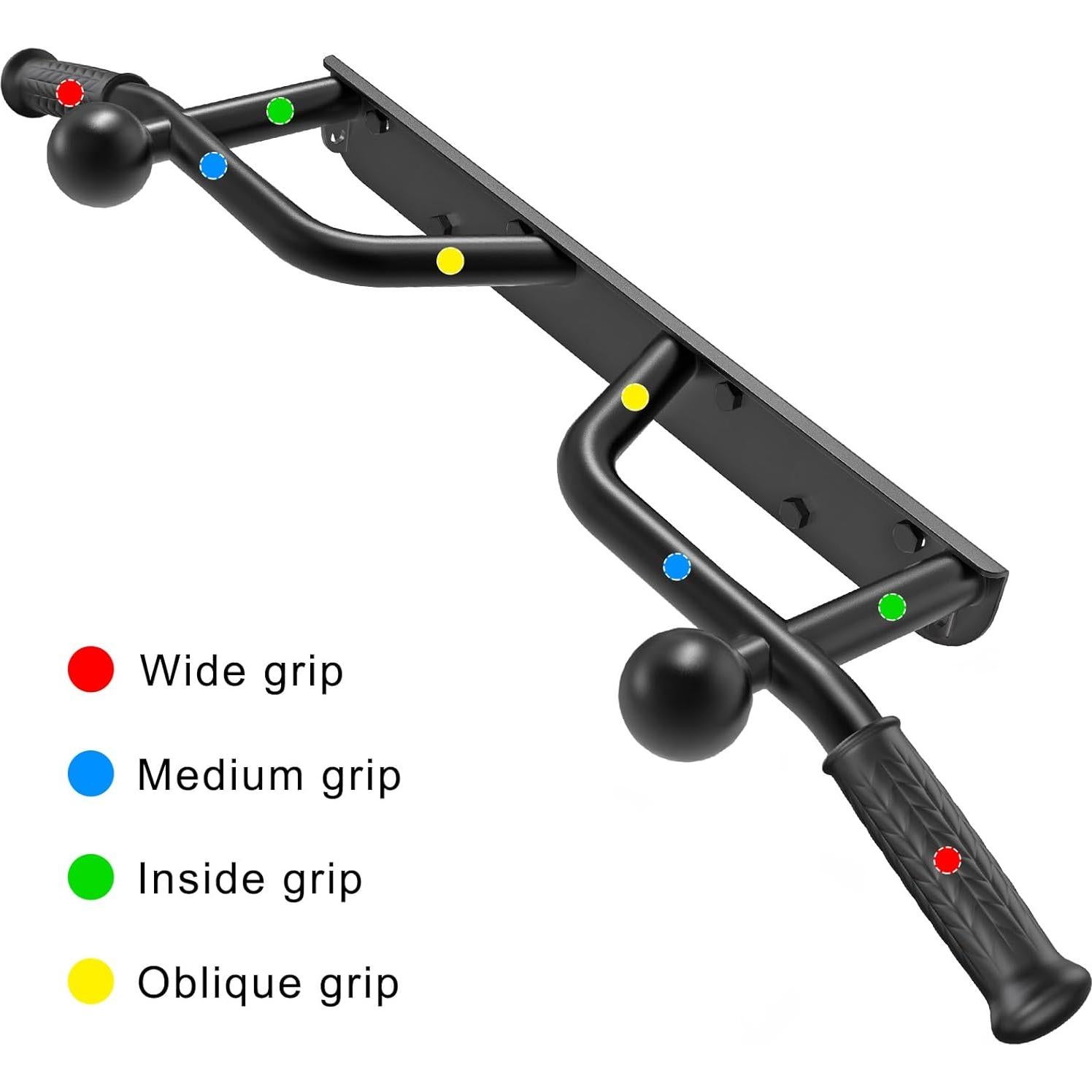 Barra de Dominadas Montada en Pared SELEWARE 226.8 kg Alta Resistencia