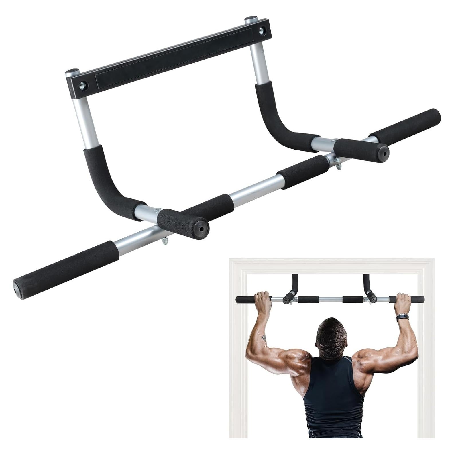 Barra de Dominadas Leikefitness AB7020 Ajustable 136kg