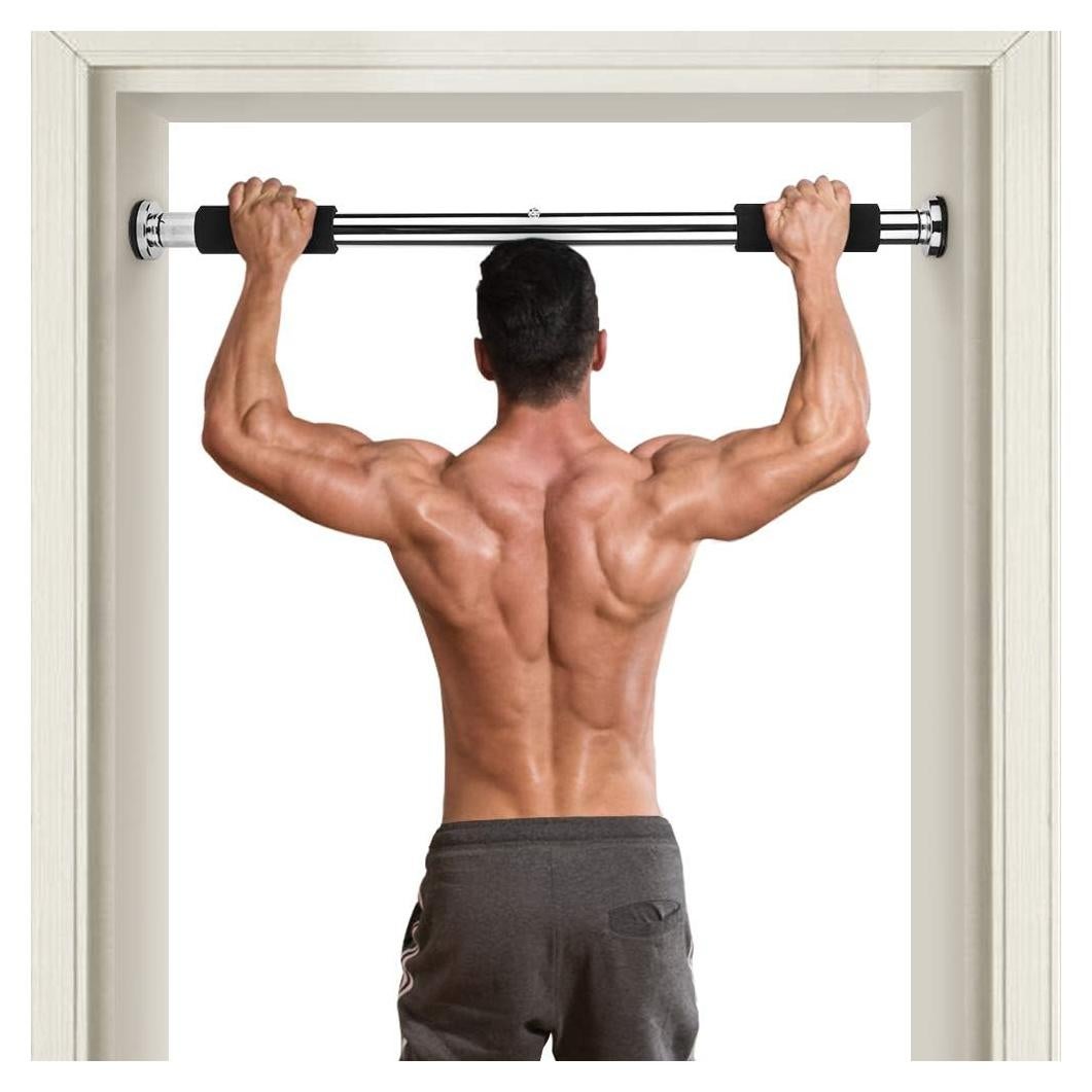 Barra de Dominadas Ajustable Ejoyous 60-100 cm Fitness