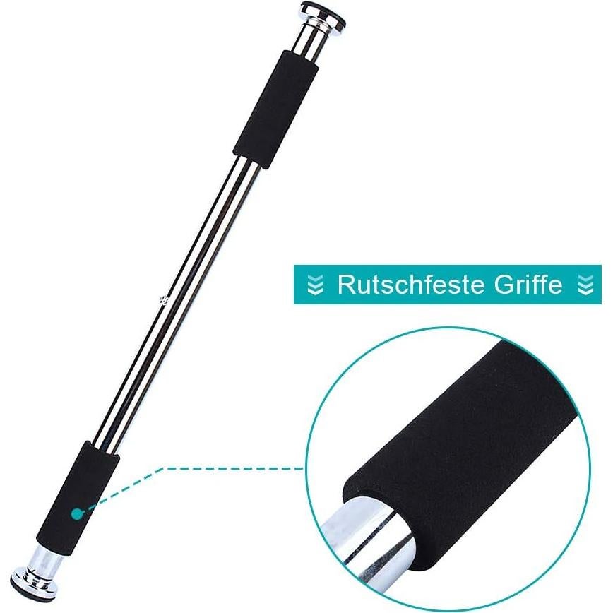 Barra de Dominadas Ajustable Ejoyous 60-100 cm Fitness