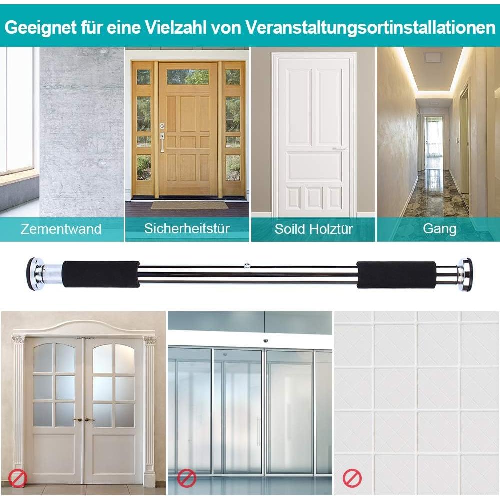 Barra de Dominadas Ajustable Ejoyous 60-100 cm Fitness