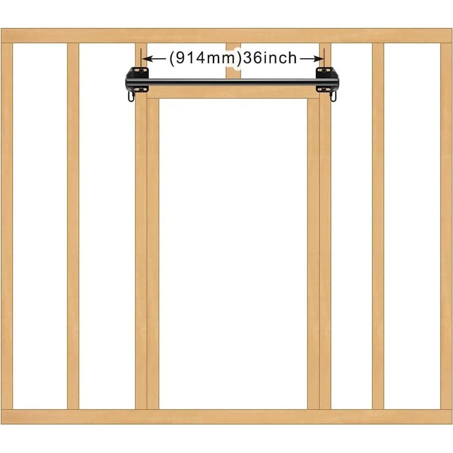 Barra de Dominadas Montada en Pared SELEWARE 200 kg Alta Resistencia