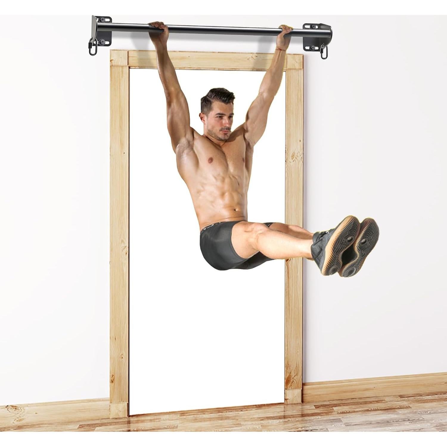 Barra de Dominadas Montada en Pared SELEWARE 200 kg Alta Resistencia