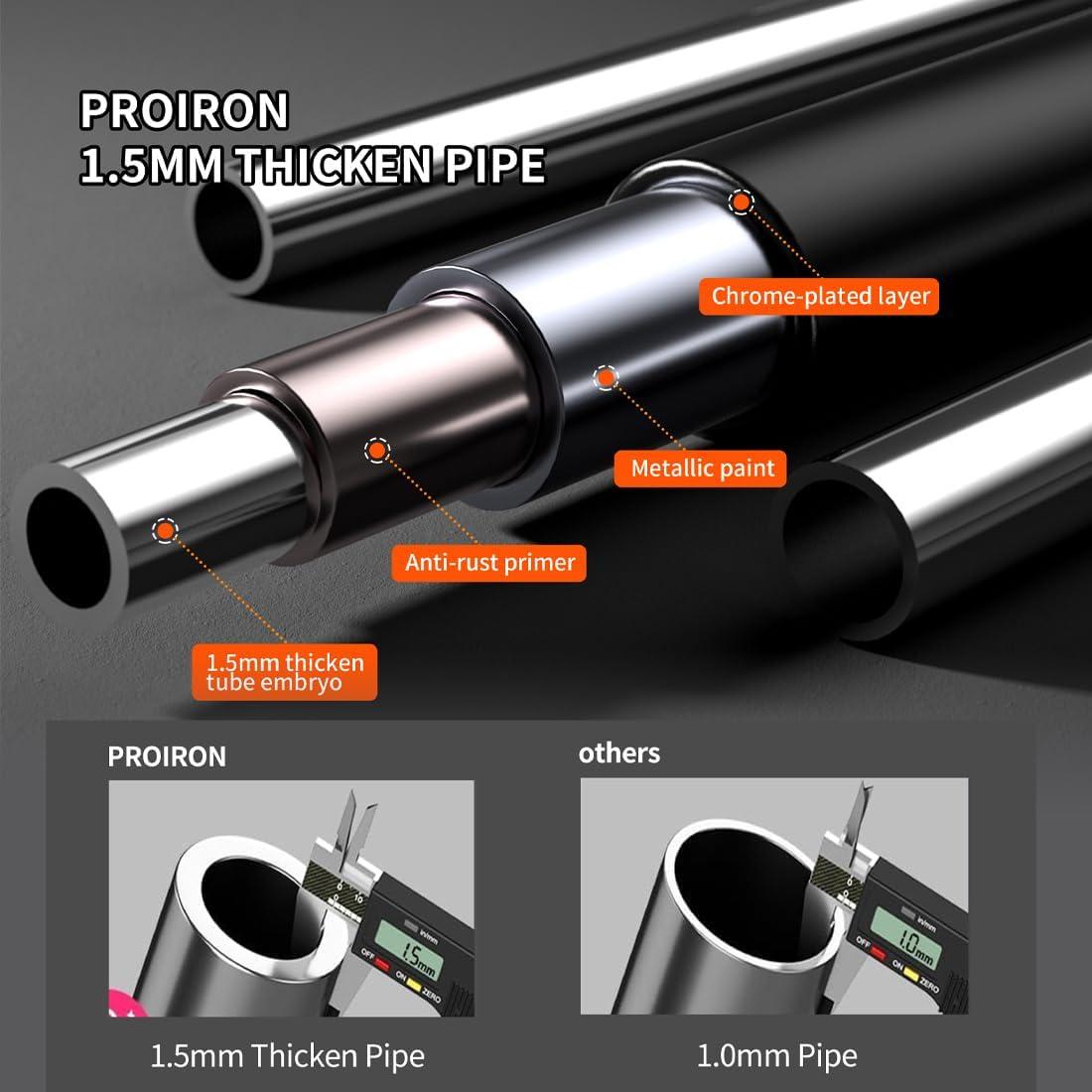 Barra de Dominadas PROIRON Ajustable 72-97cm 200kg