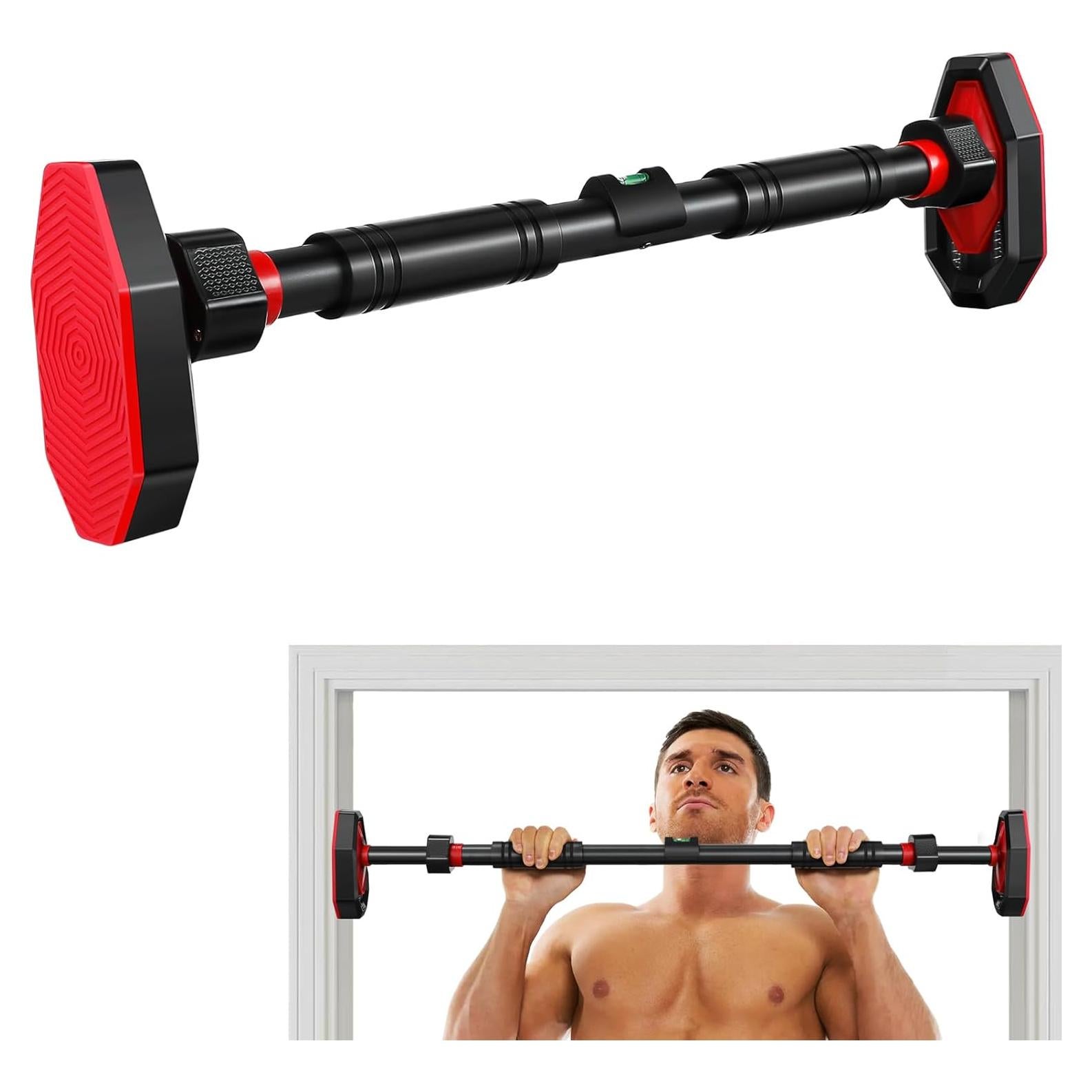 Barra de Dominadas Ajustable CALLARON para Puerta 65-100cm