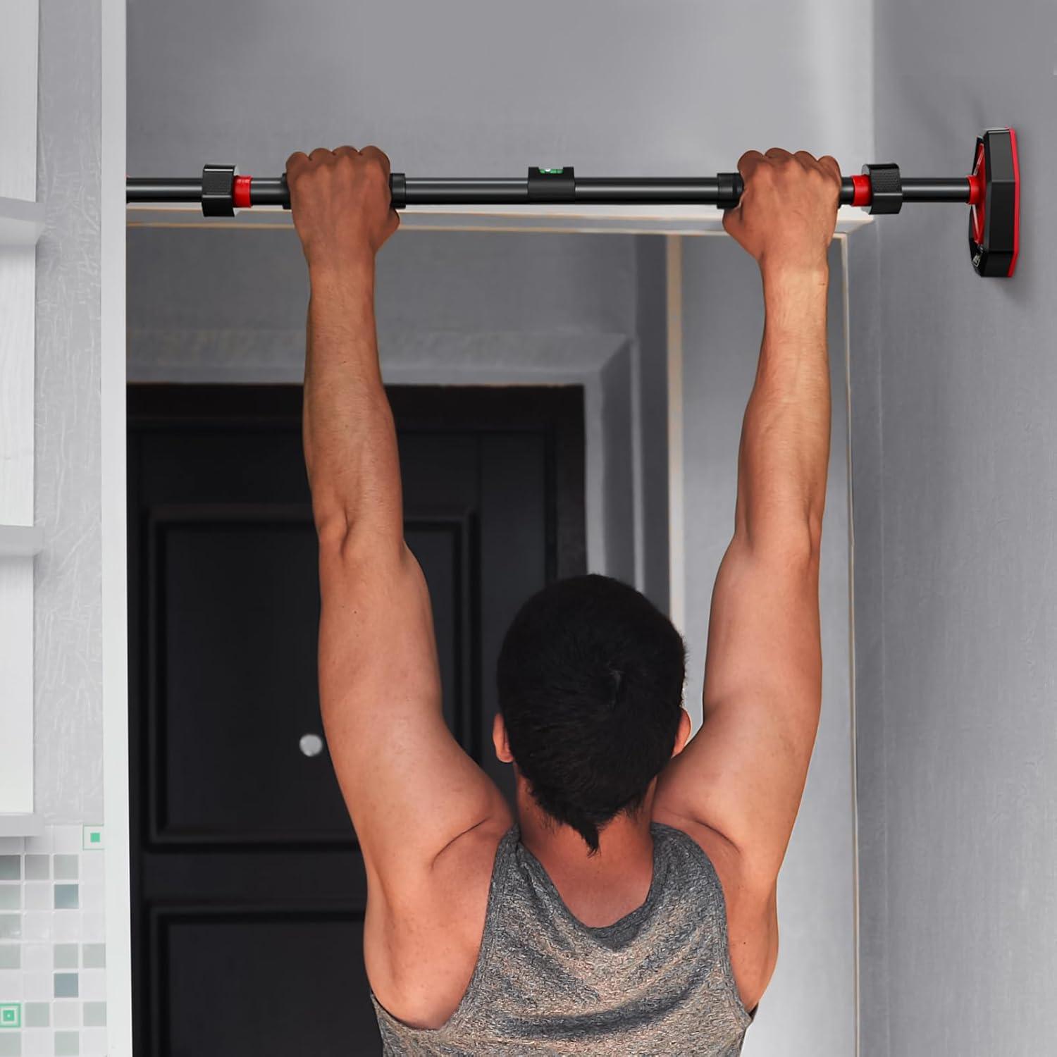 Barra de Dominadas Ajustable CALLARON para Puerta 65-100cm