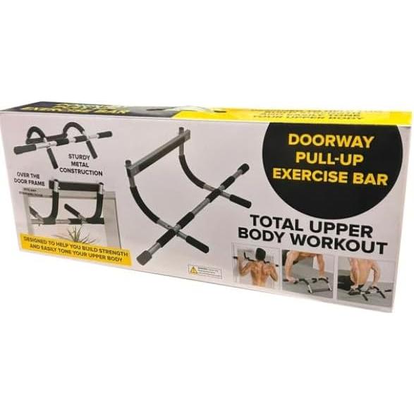 Barra de Dominadas para Puerta Genérico 1.59 kg Entrenamiento Total