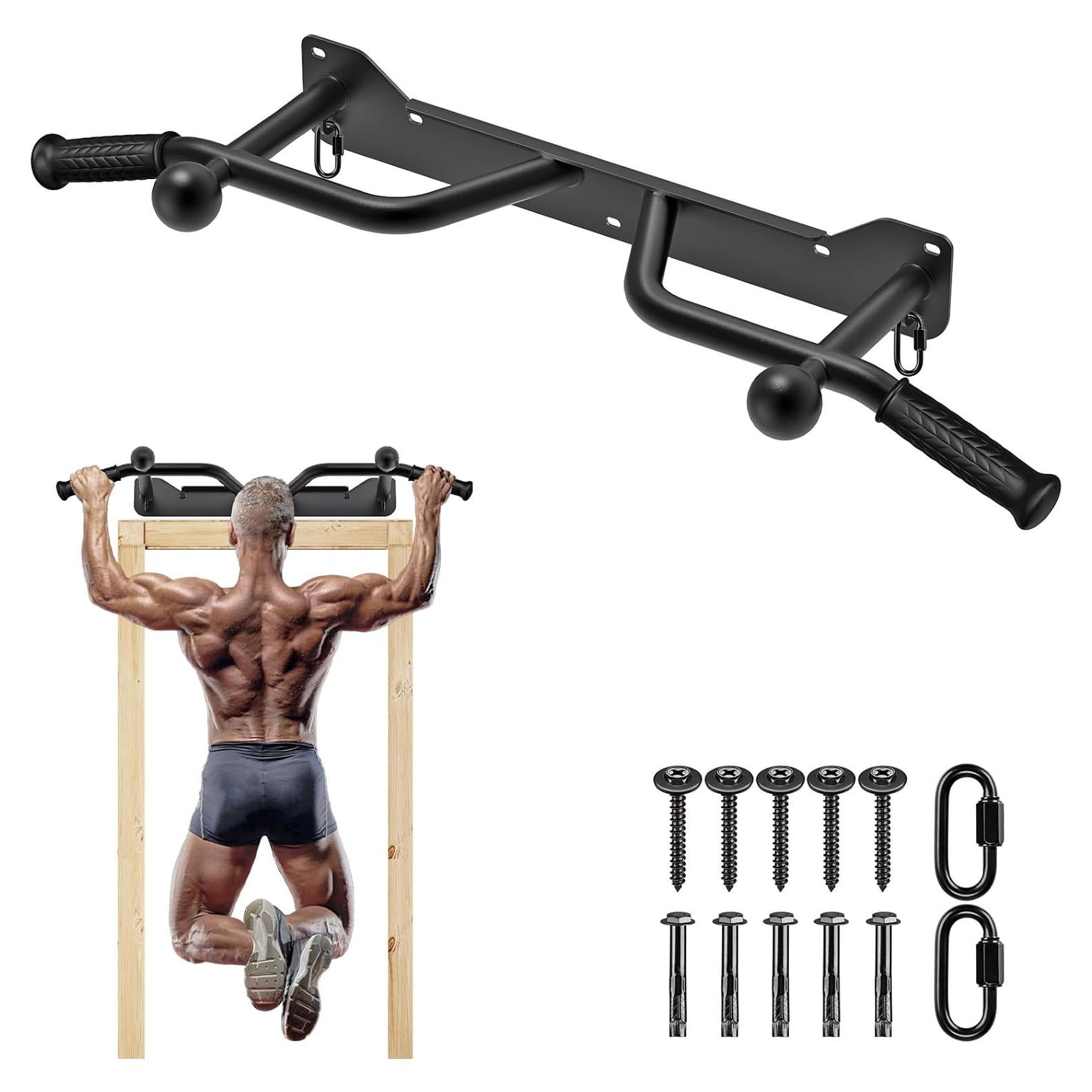 Barra de Dominadas SELEWARE Montaje en Pared 272 kg