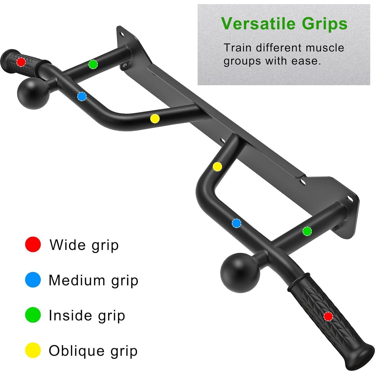 Barra de Dominadas SELEWARE Montaje en Pared 272 kg