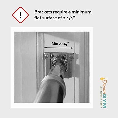 Columpio de Puerta DreamGYM - Barra de Trapecio y Anillos 100kg