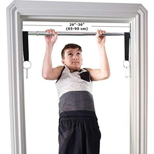 Columpio de Puerta DreamGYM - Barra de Trapecio y Anillos 100kg