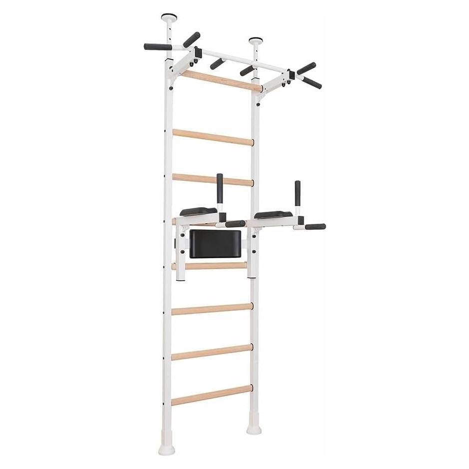 Barra de Dips y Dominadas BenchK, Montaje en Pared, Ajustable