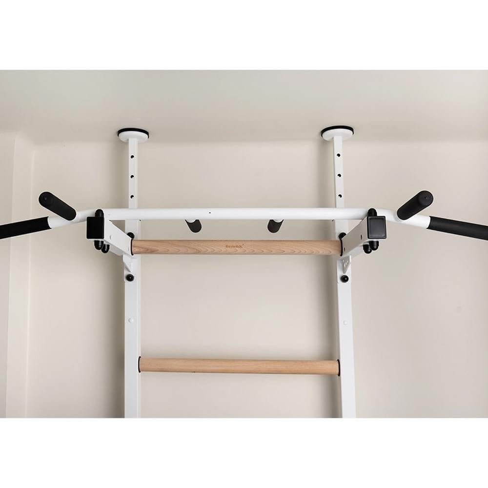 Barra de Dips y Dominadas BenchK, Montaje en Pared, Ajustable