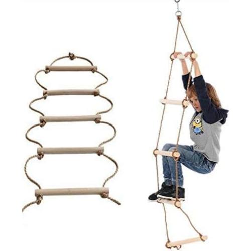 Escalera de Cuerda ISOP 2 m para Niños - Accesorios de Juego