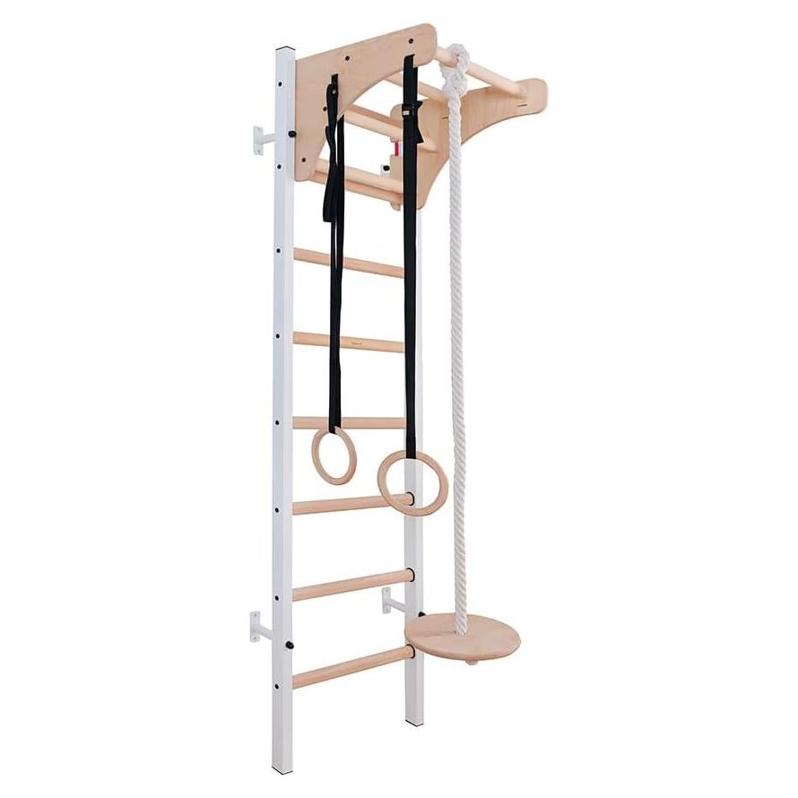 Barras de Pared BenchK 211W+A204 con 8 Peldaños de Haya