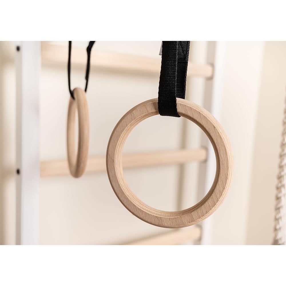 Barras de Pared BenchK 211W+A204 con 8 Peldaños de Haya