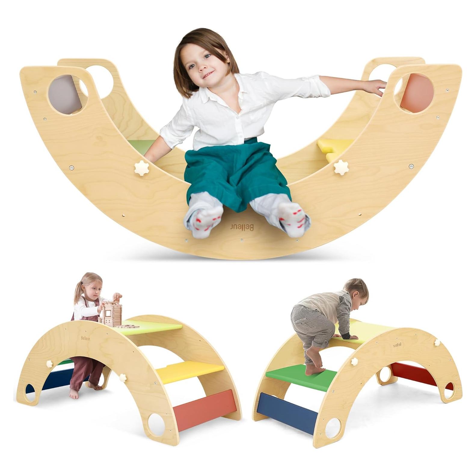 Arco de Escalada 4-en-1 Belleur para Niños de 1 a 3 Años