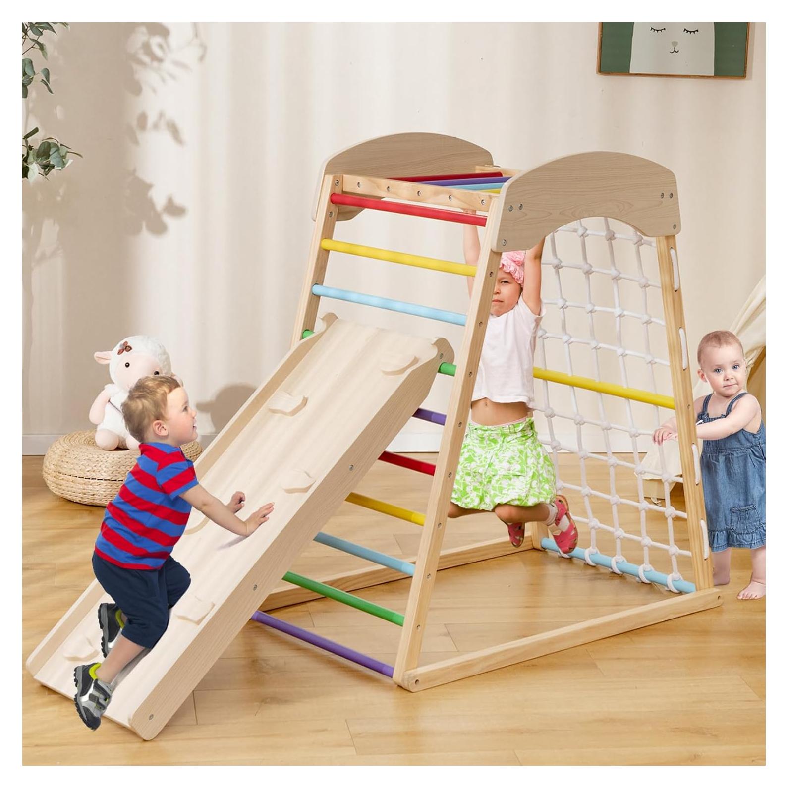 Gimnasio Interior Costzon Jungle Gym 6-en-1 para Niños