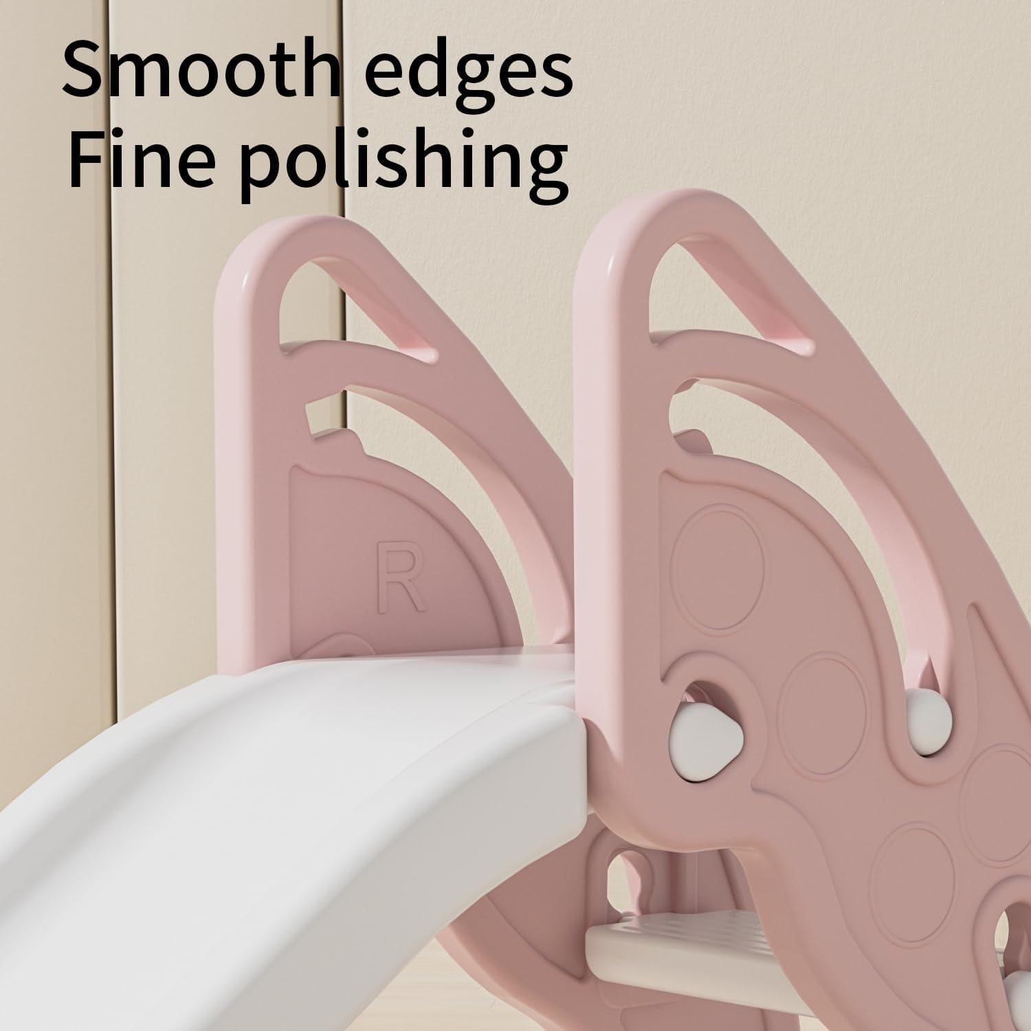 Tobogán Plegable Gupamiga Rosa para Niños 1-3 Años