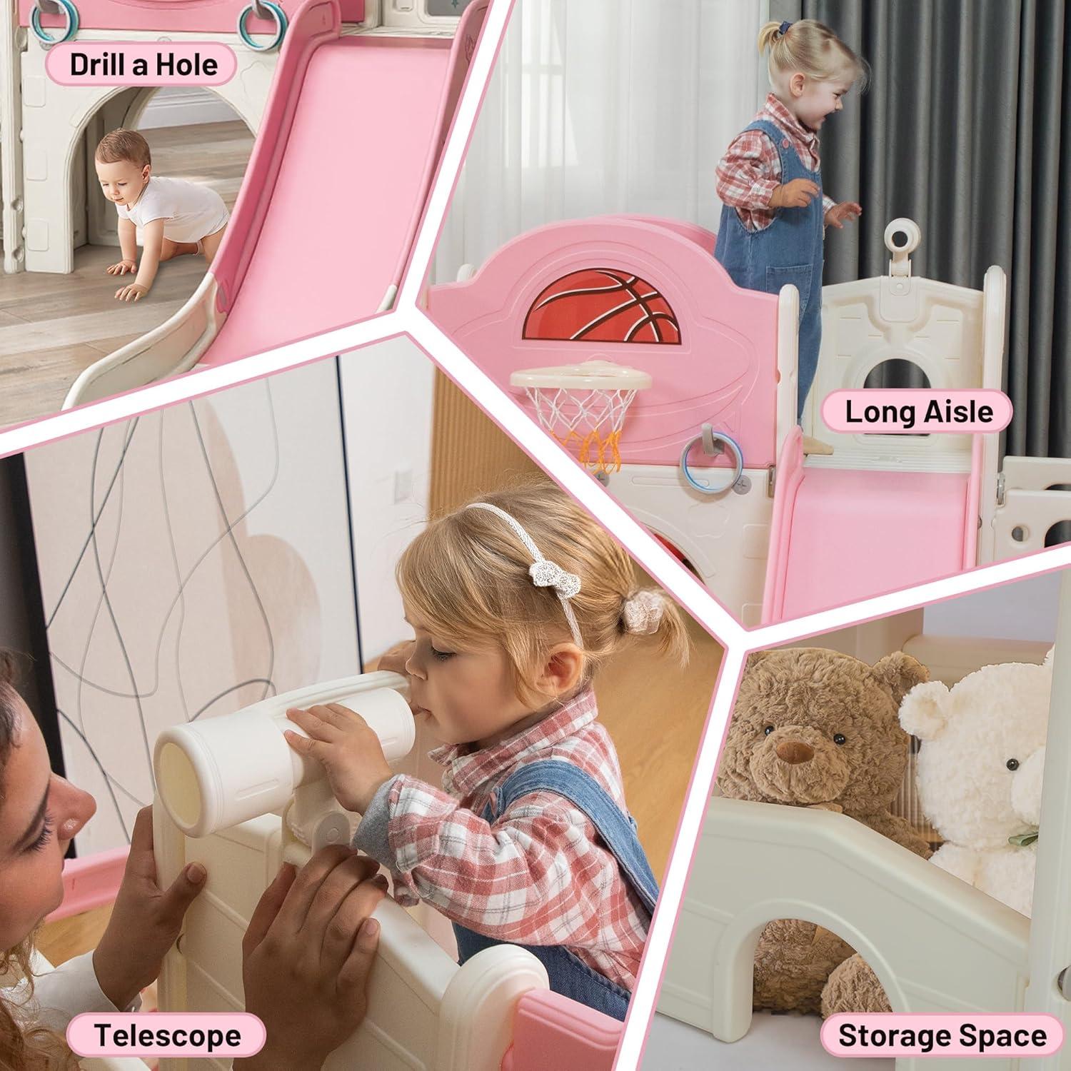 Tobogán Temático de Autobús Nyeekoy 9 en 1 para Niños