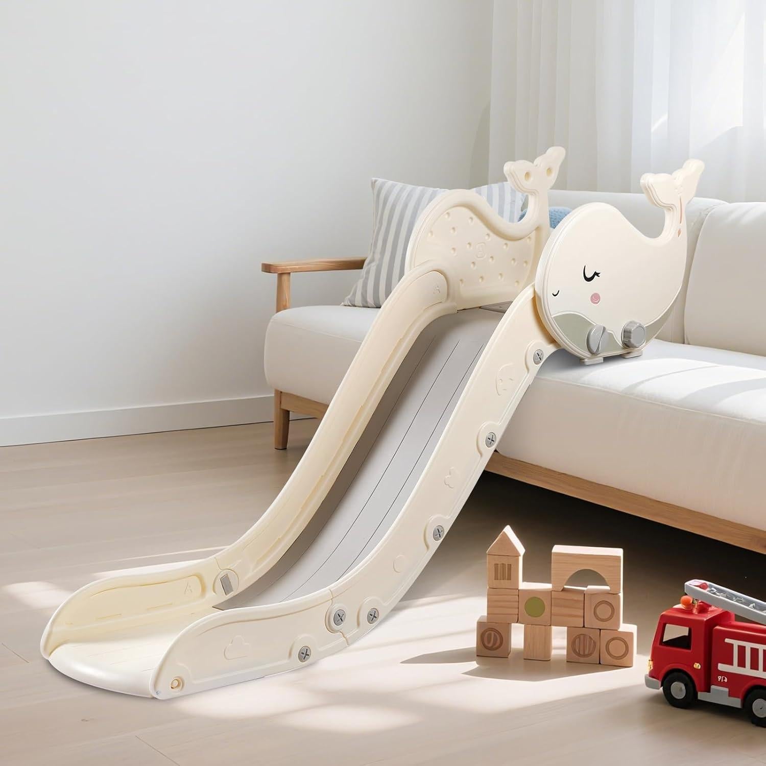 Tobogán Interior para Niños 1-3 Años BFAZKXY 4.5 kg