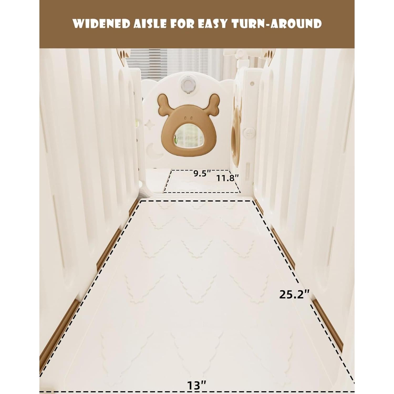 Tobogán para Niños XJD 12 en 1 con Set de Golf y Aro