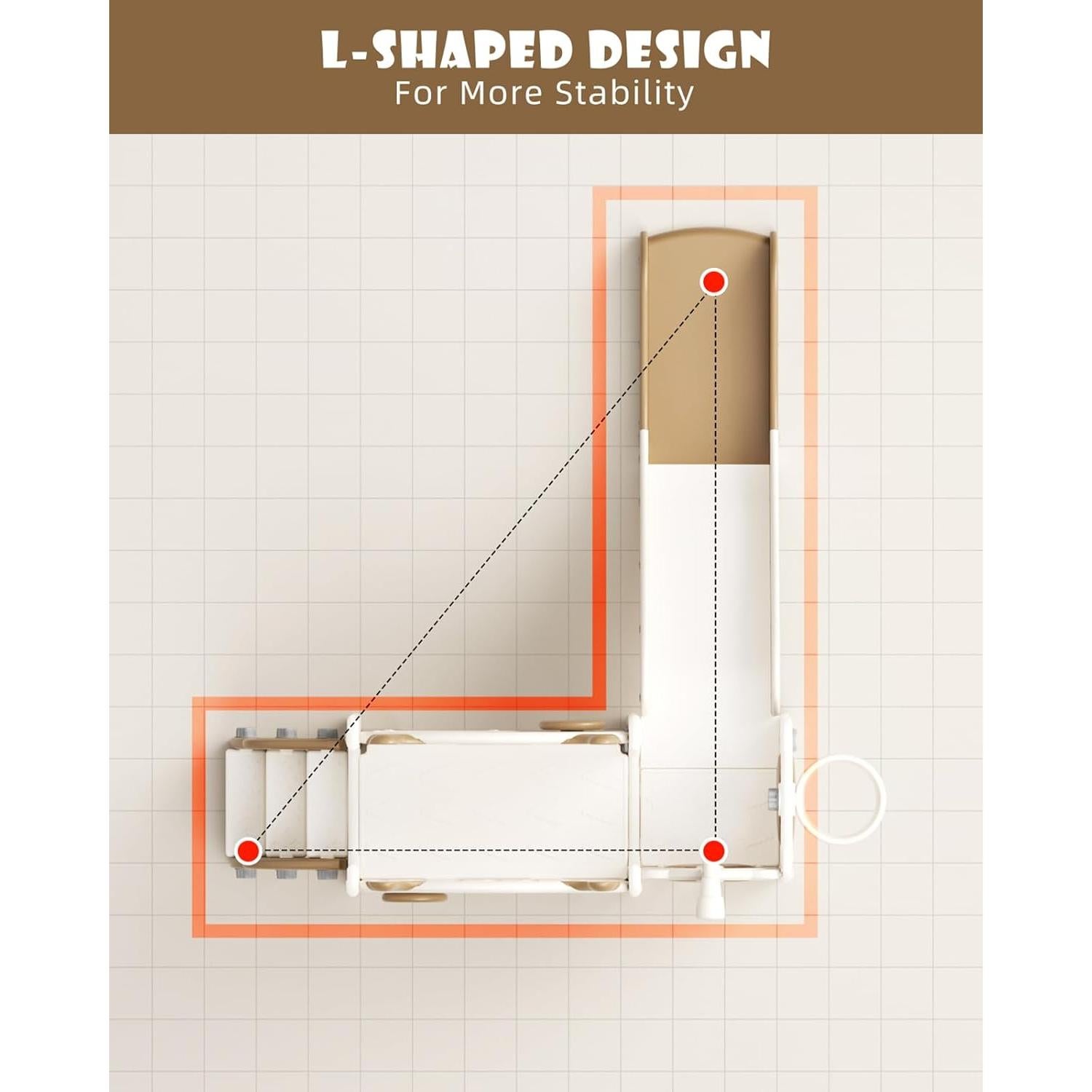Tobogán para Niños XJD 12 en 1 con Set de Golf y Aro