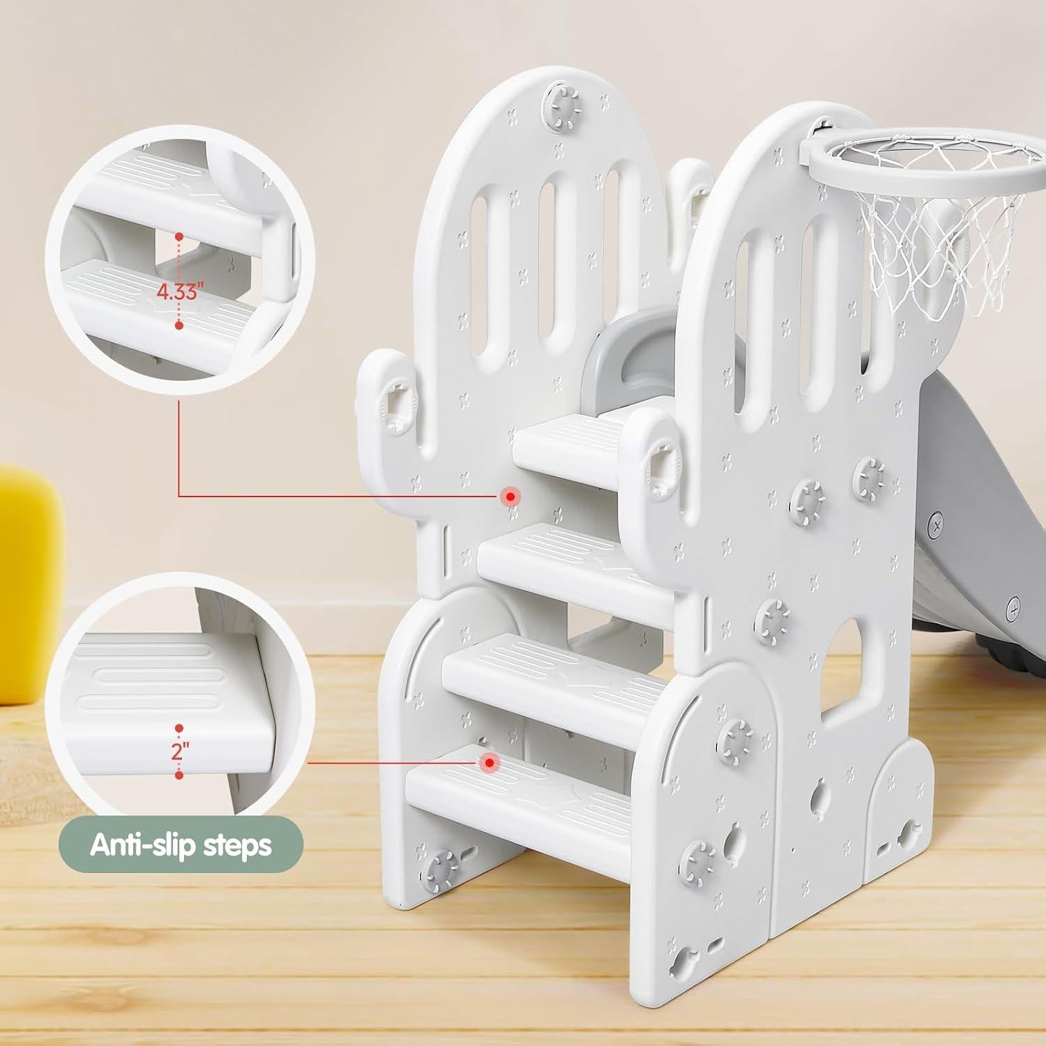 Juego de Columpio y Deslizamiento 7 en 1 GAOMON para Niños