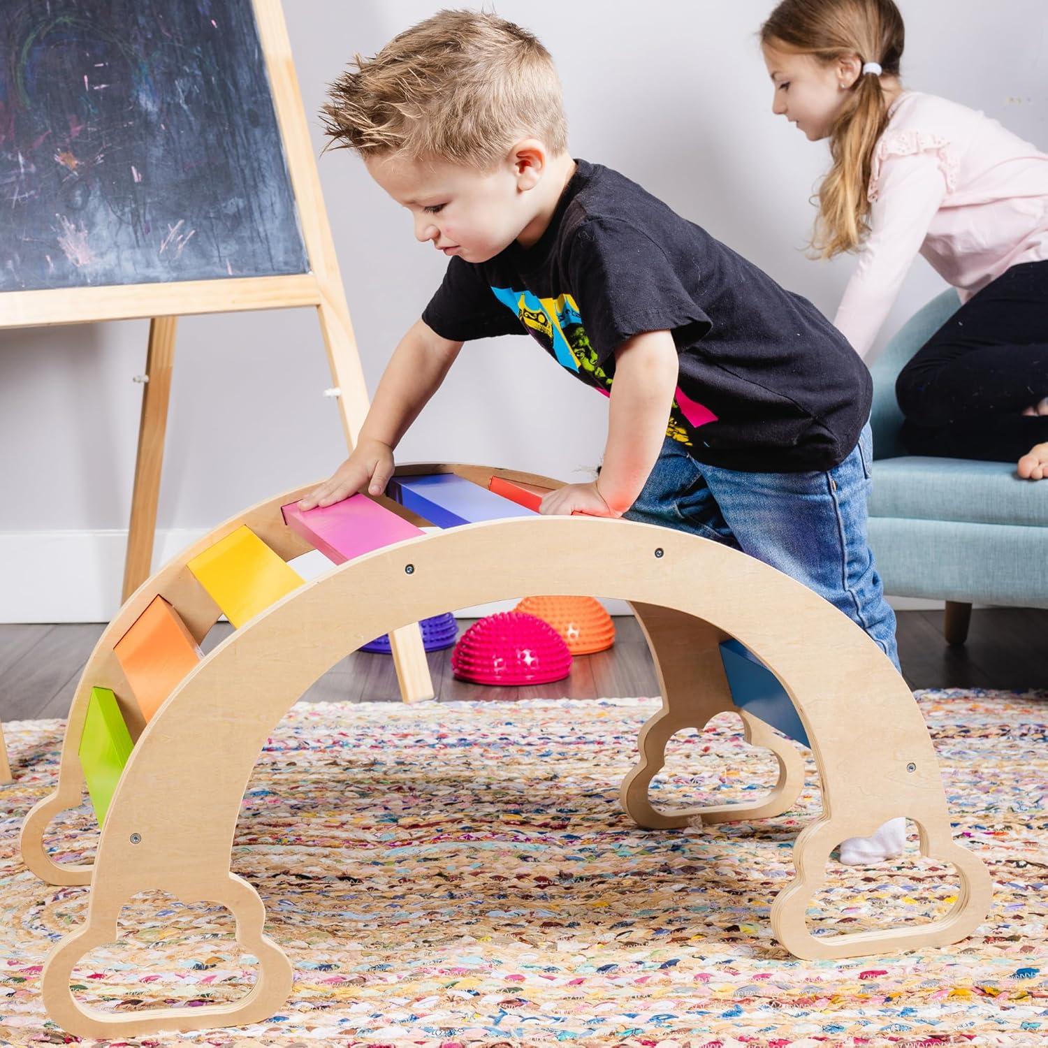 Tabla de Balanceo Grande Schooled - Juguete Seguro y No Tóxico