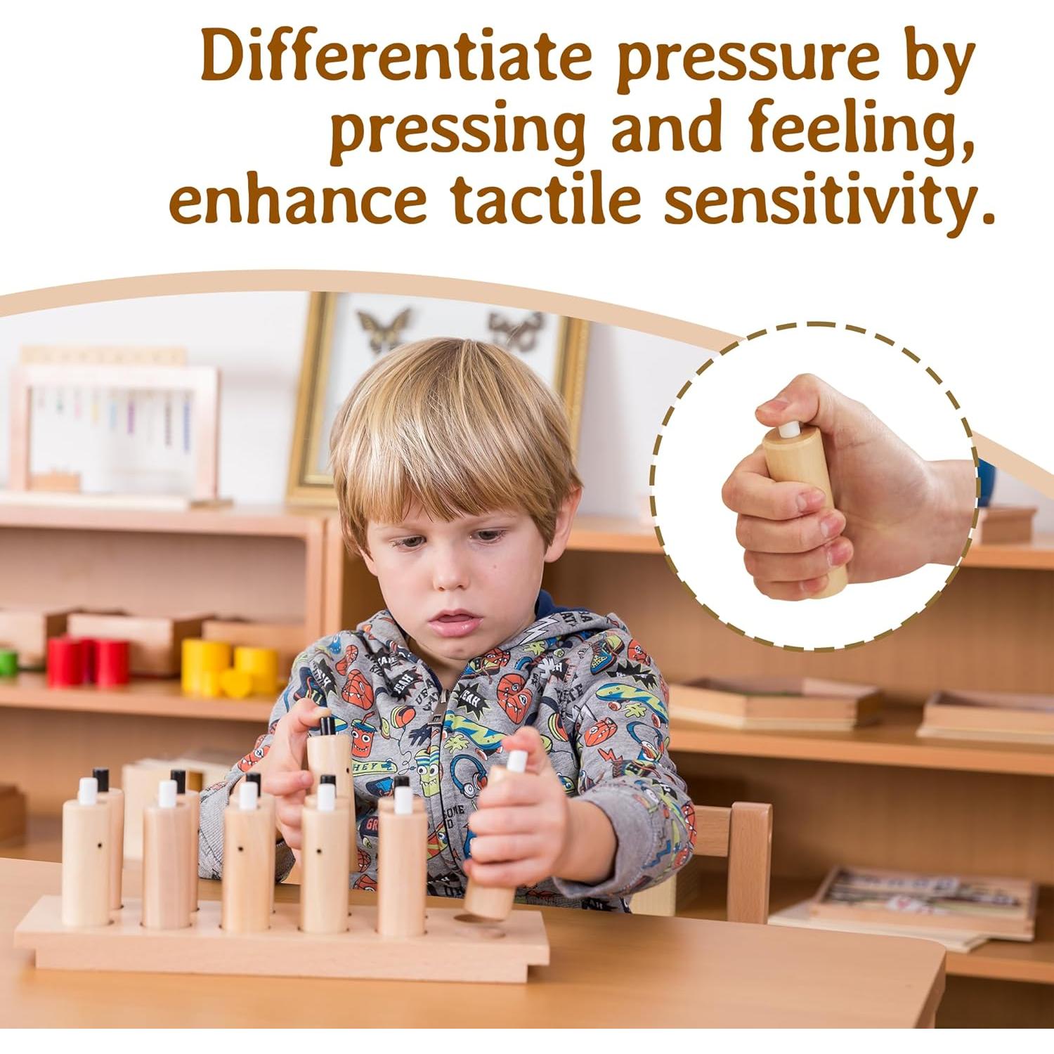 Cilindros de Presión Montessori Outlet para Niños 3-6 Años