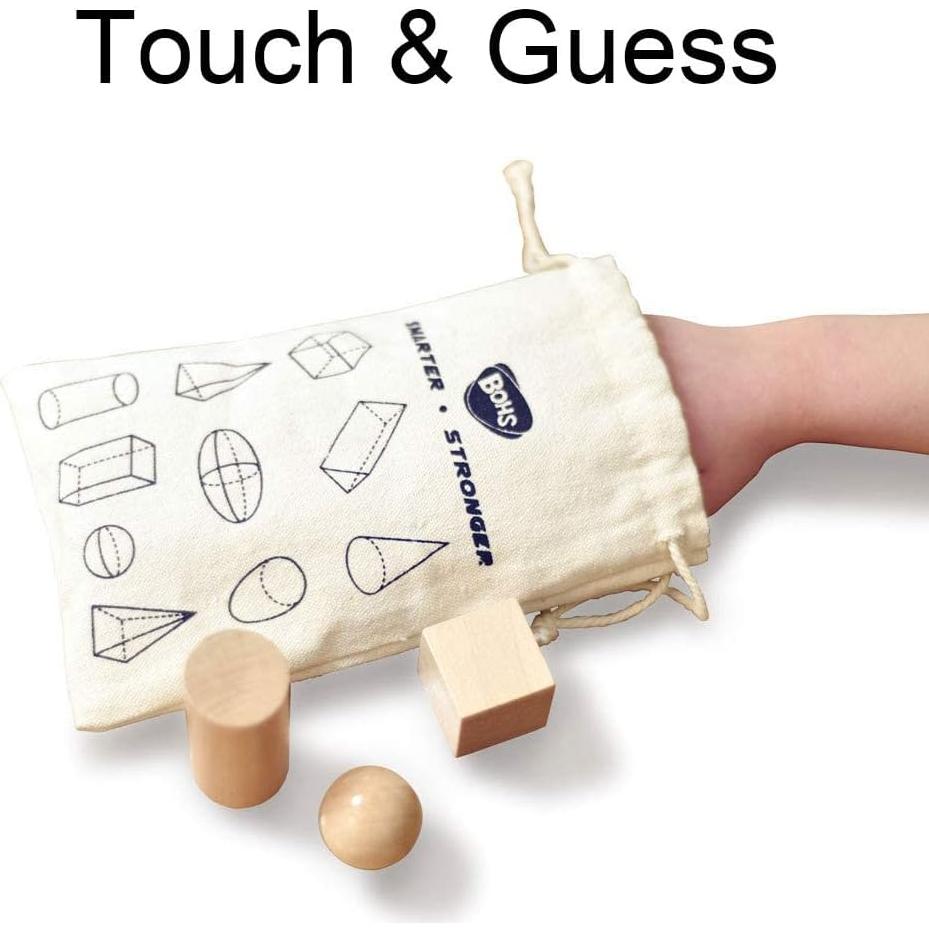 Juego Educativo Montessori BOHS - Clavos y Formas 3D