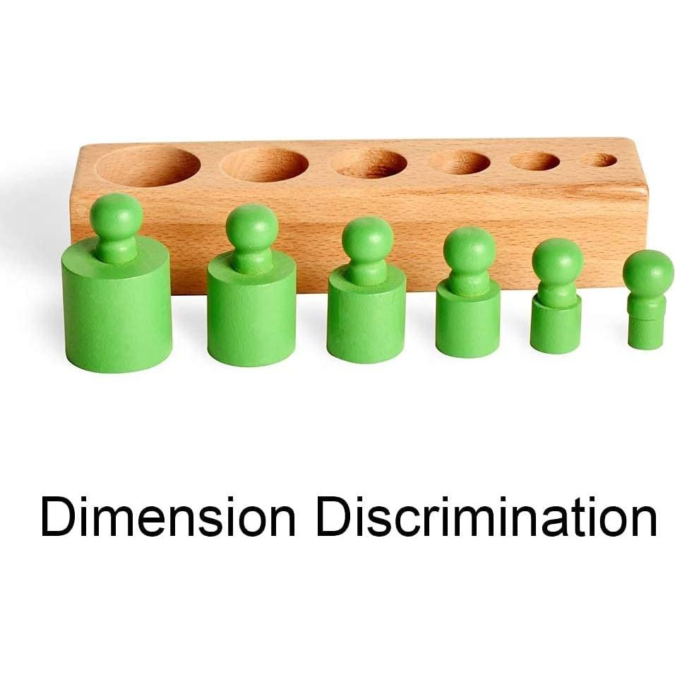 Juguete Montessori BOHS 6 Clavos y Escalera de Perlas 1-10