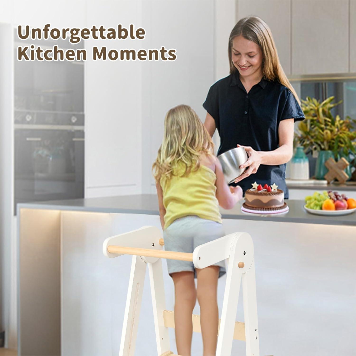 Torre Plegable Montessori TDKDHoming para Niños 1.5-6 años