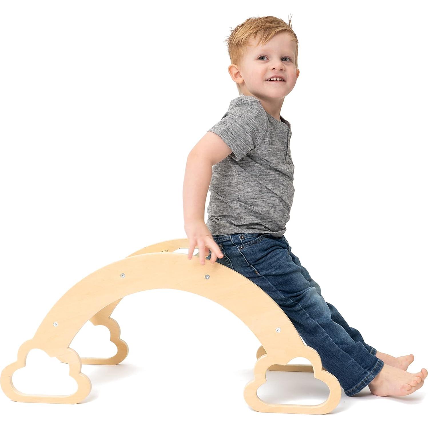 Arco de Escalada de Madera JumpOff Jo - Juguete Montessori 75 cm