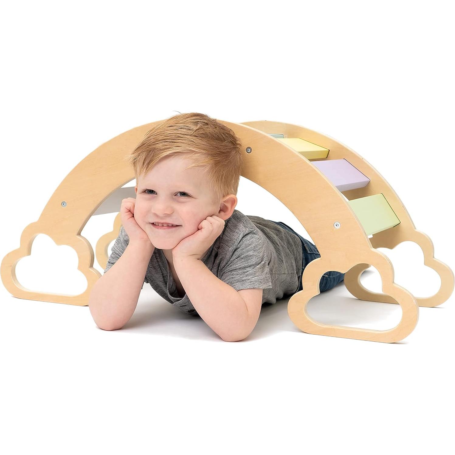 Arco de Escalada de Madera JumpOff Jo - Juguete Montessori 75 cm