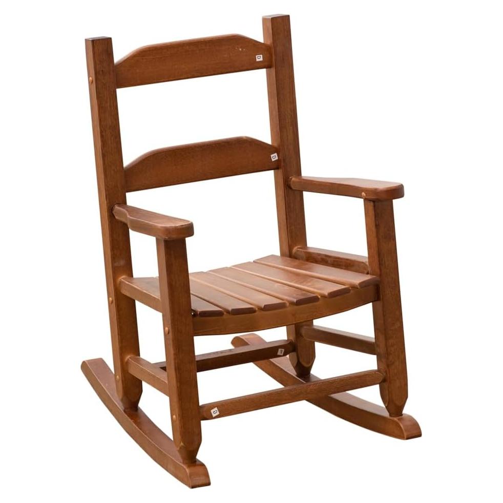 Silla Mecedora Infantil BplusZ de Madera para Niños 3-6 Años